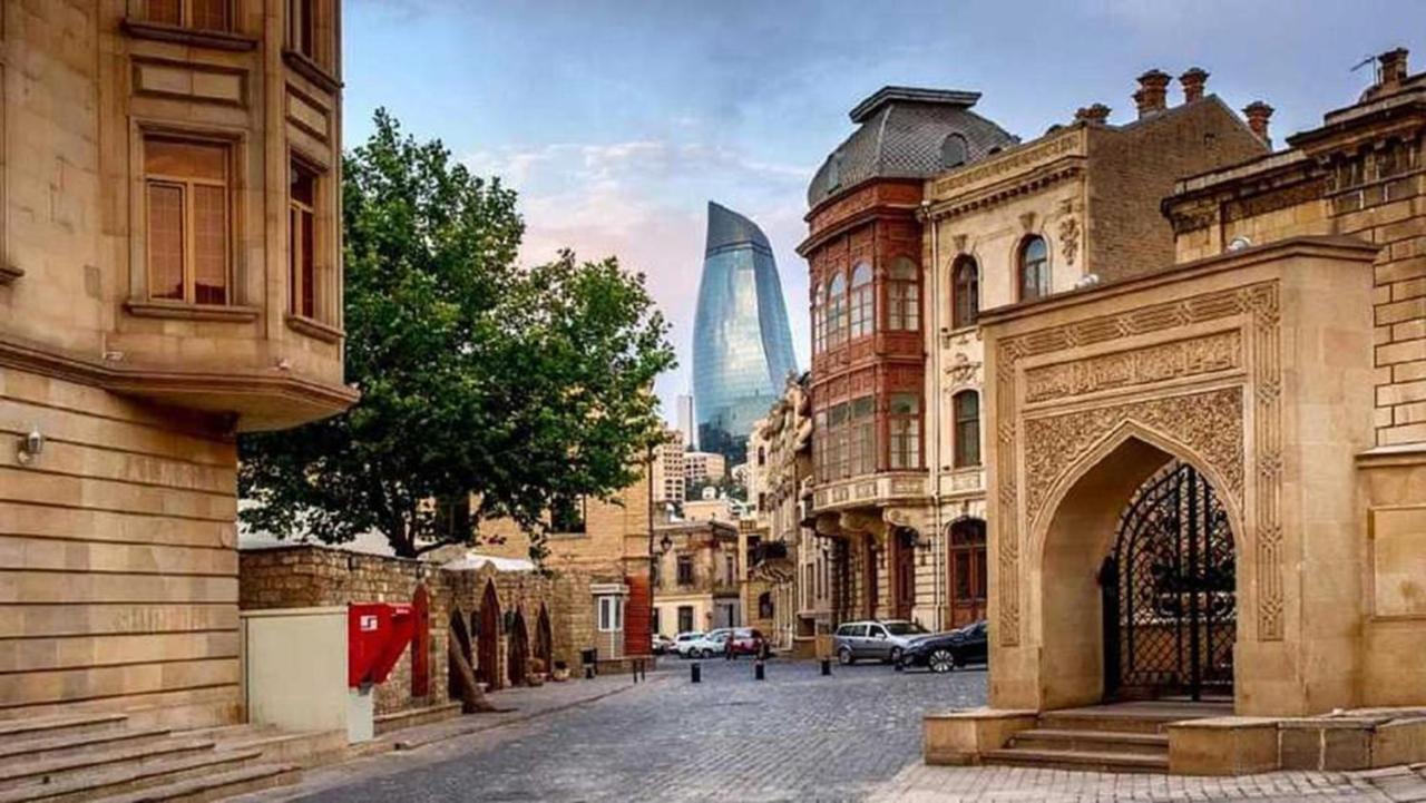 Check-In Apartment Near Fountain Square Vidadi Str Baku Exterior foto