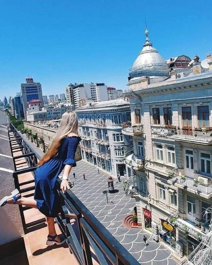 Check-In Apartment Near Fountain Square Vidadi Str Baku Exterior foto
